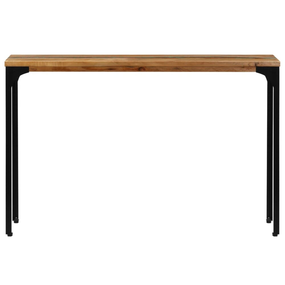 Wandtafel Avar 120x35x76 cm massief gerecycled hout