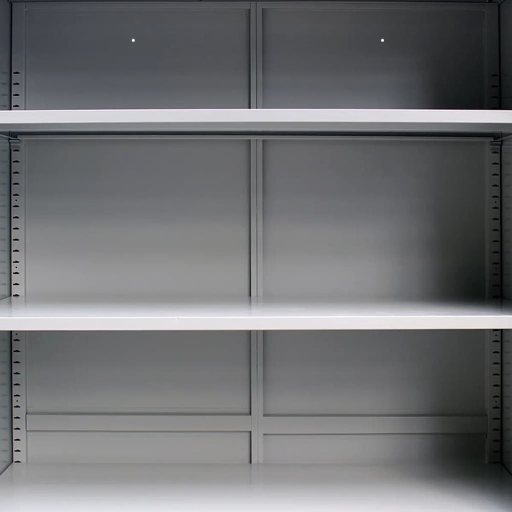 Meubelen-Online - Archiefkast Boon staal 90x40x180cm grijs