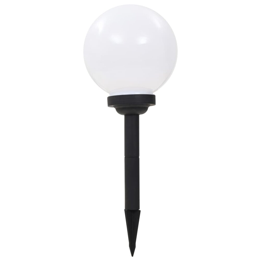Meubelen-Online - LED-solarlampen rond 20 cm RGB 3 st