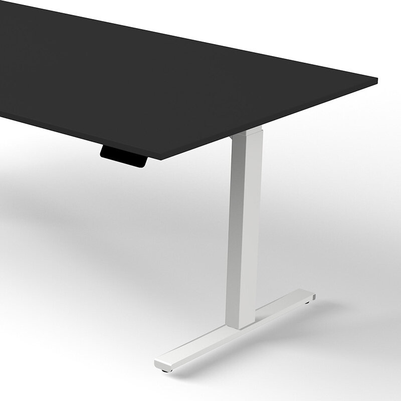 Zit sta bureau Move-3 antraciet 200x100cm elektrisch verstelbaar
