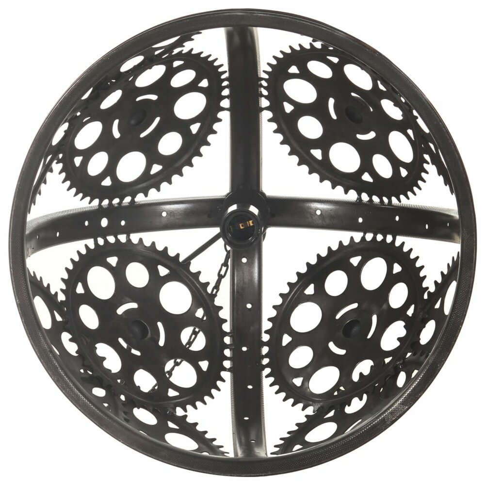 Hanglamp industrieel kettingwiel-ontwerp E27 45 cm