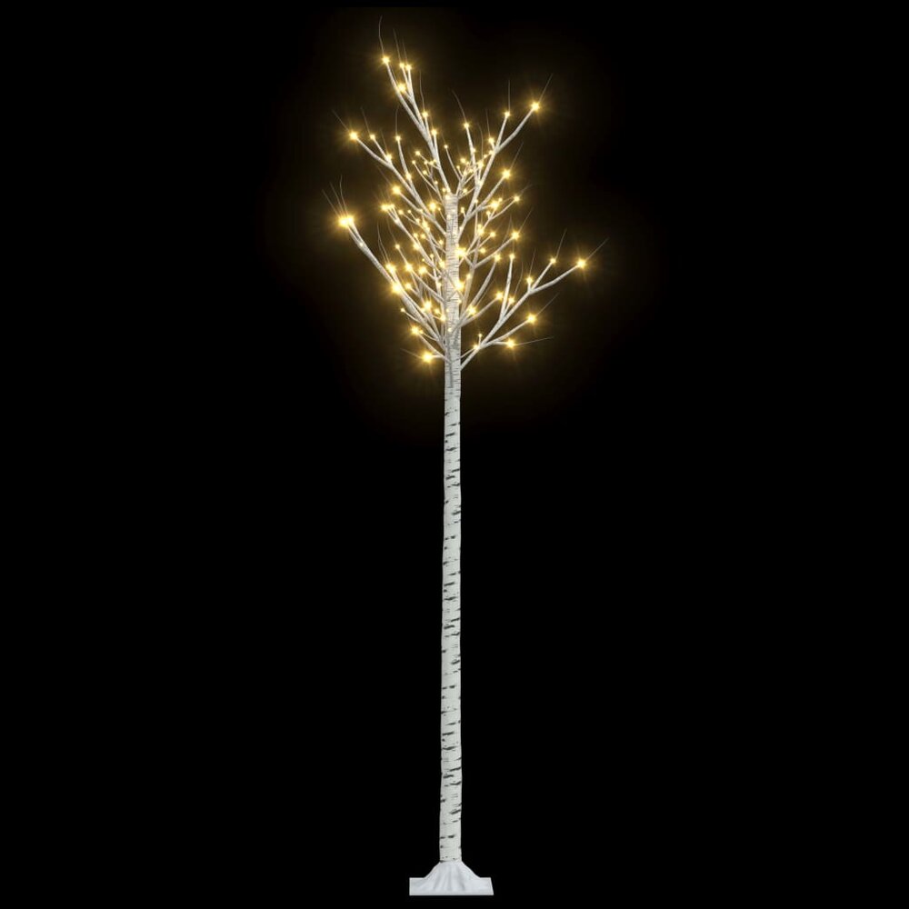 Kerstboom wilg met 200 LED&#039;s binnen en buiten 2,2 m warmwit