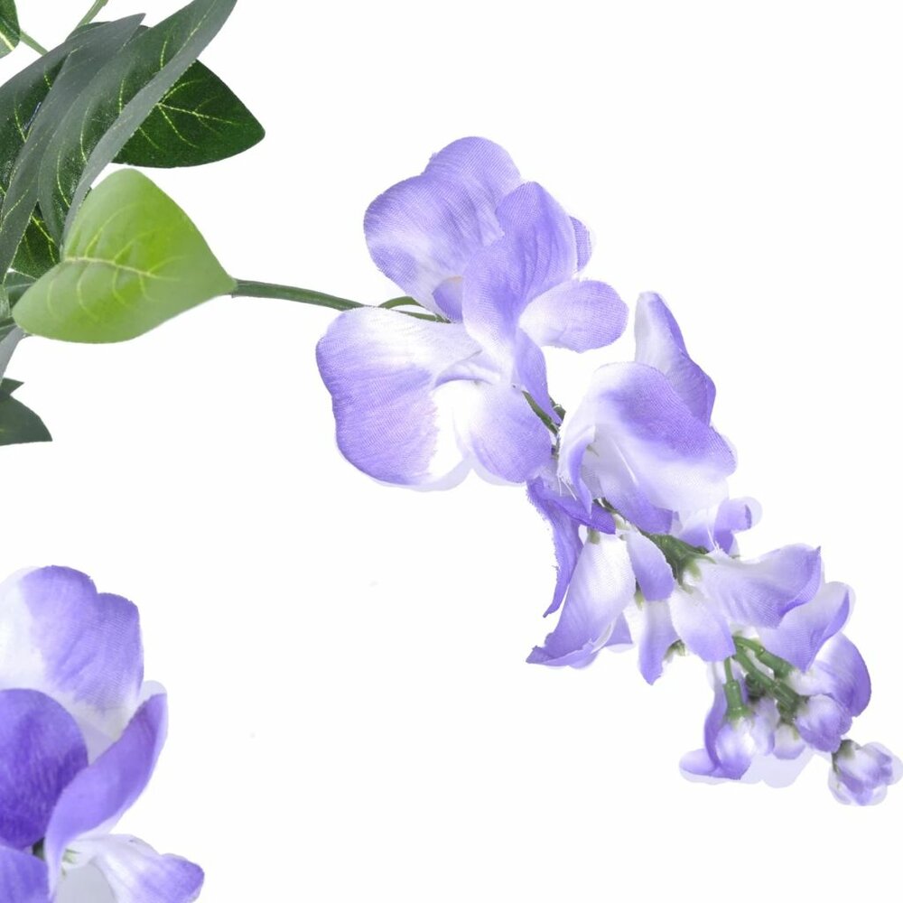 Kunstplant blauwe regen met pot 120 cm
