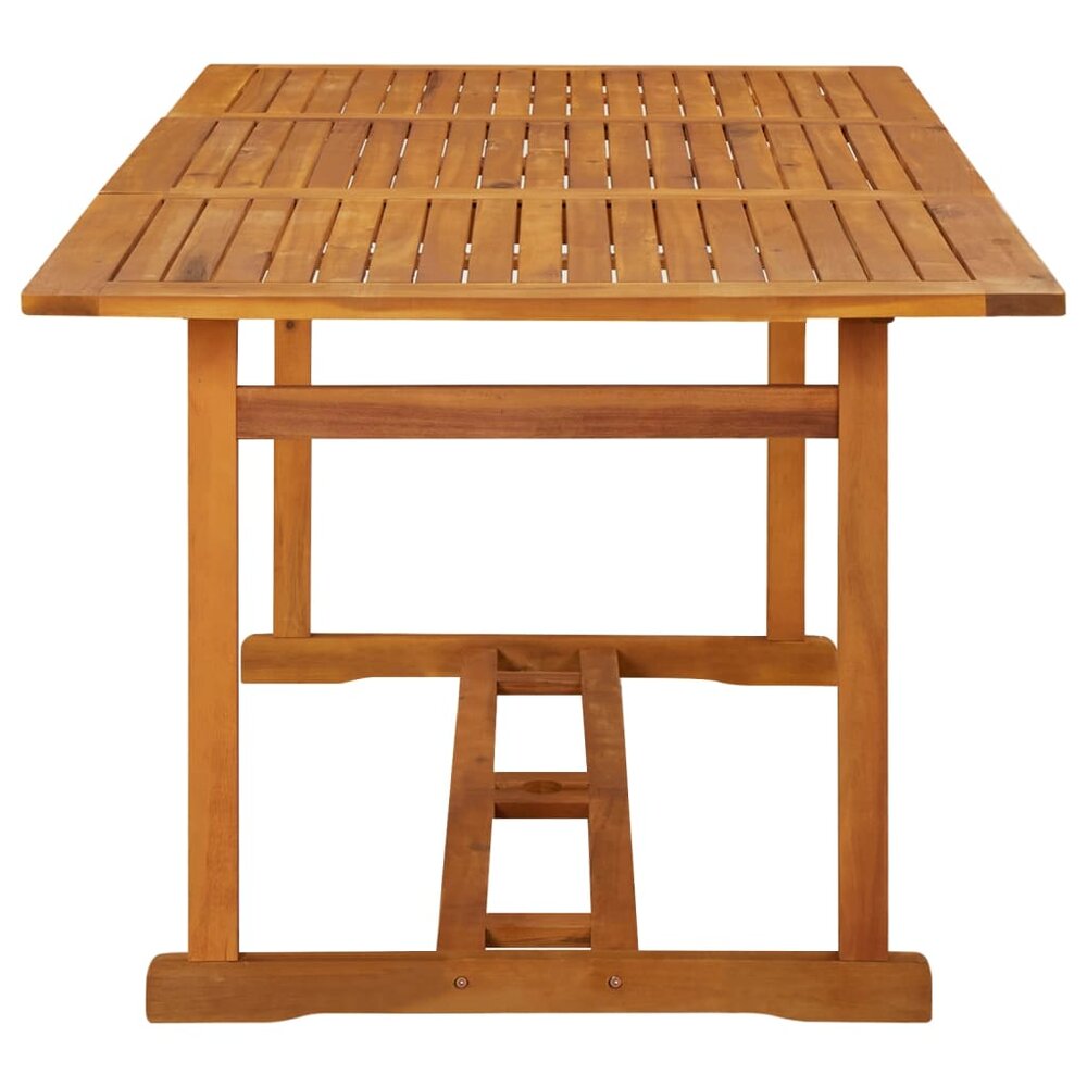 Tuintafel James 180x90x75 cm massief acaciahout