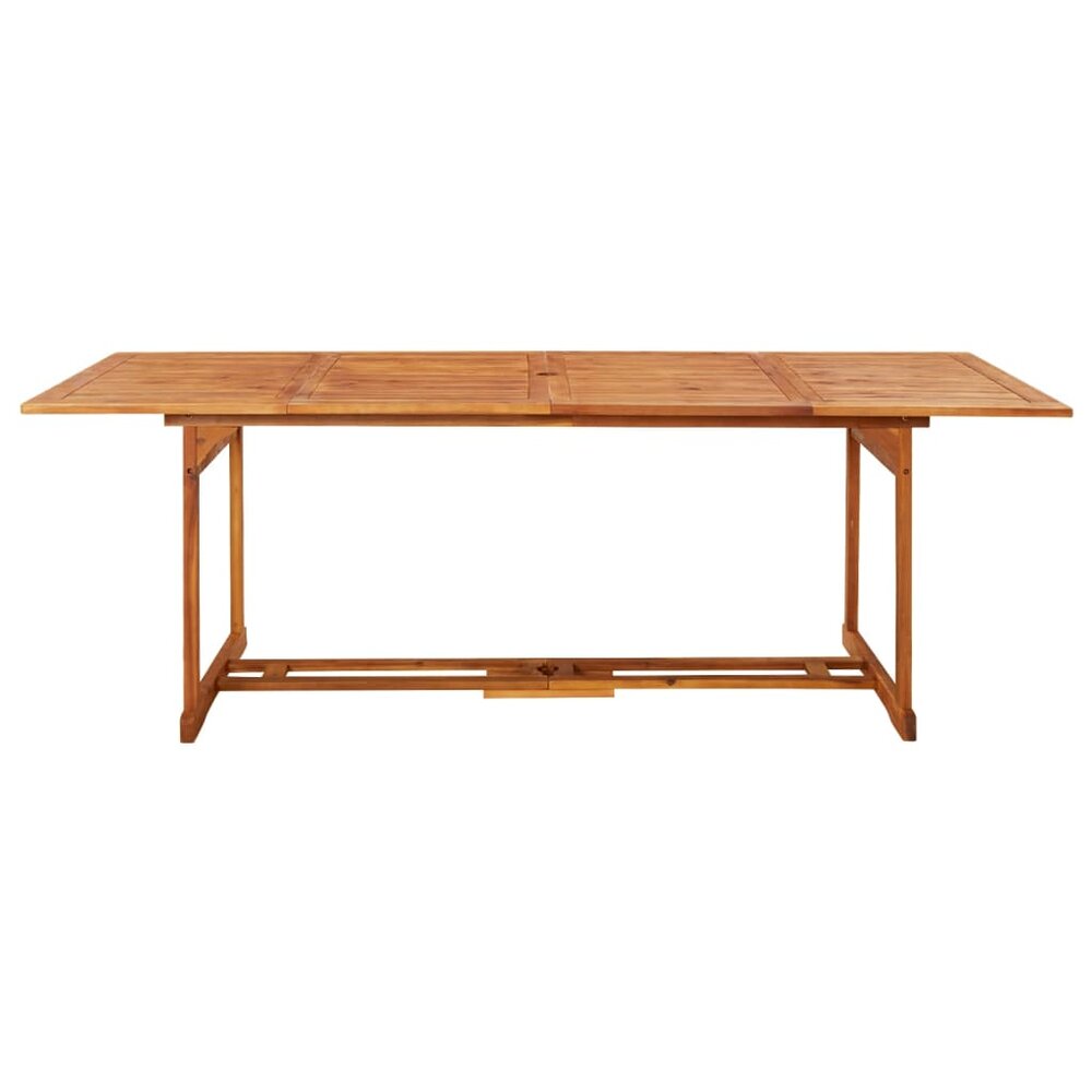Tuintafel James 220x90x75 cm massief acaciahout