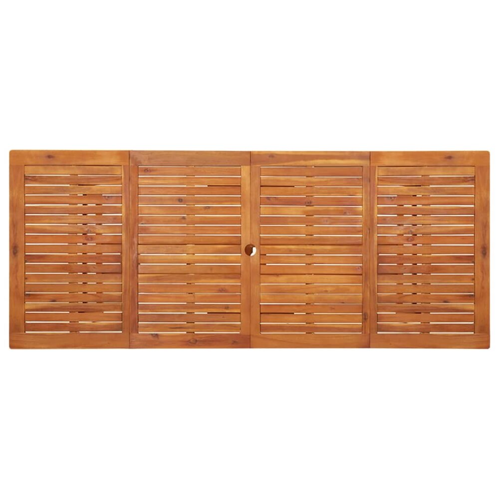 Tuintafel James 220x90x75 cm massief acaciahout