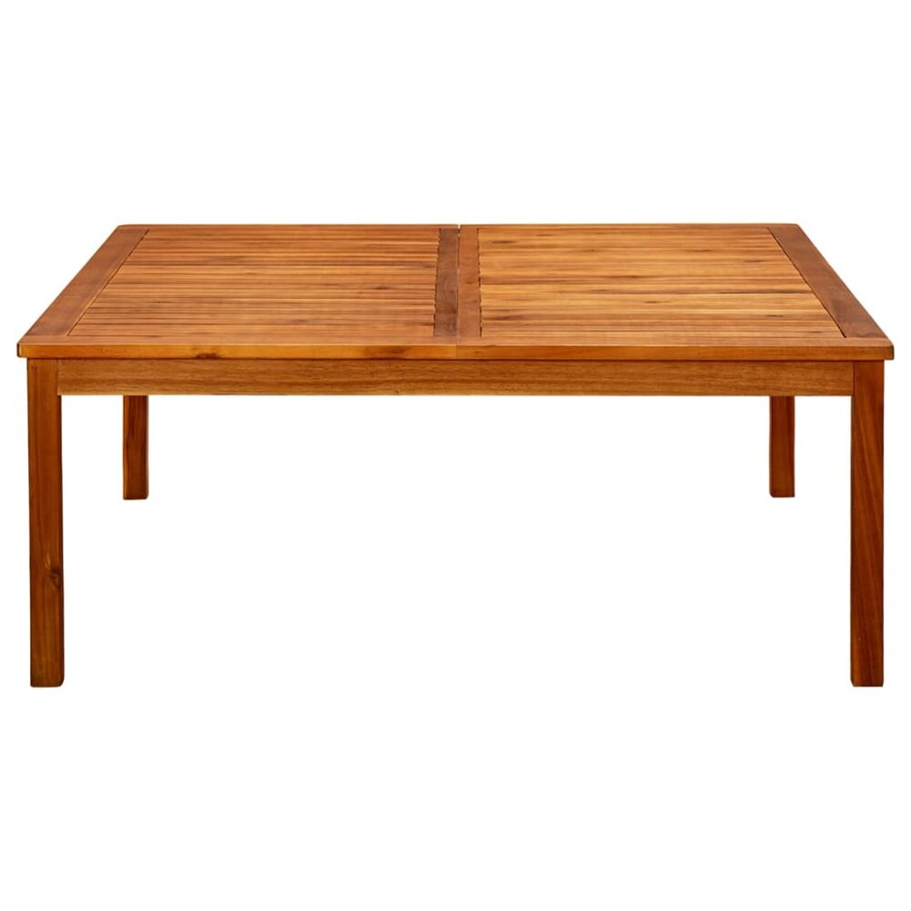 Tuintafel Mix salontafel 110x110x45 cm massief acaciahout