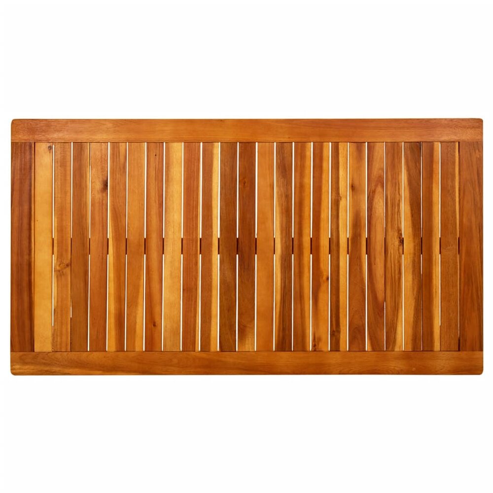 Tuintafel Mix salontafel 110x60x45 cm massief acaciahout
