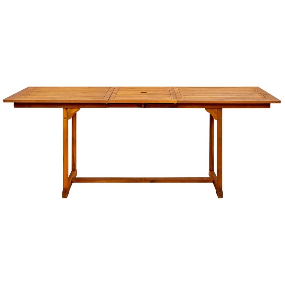 Tuintafel Andr&eacute; uitschuifbaar (150-200)x100x75 cm massief hout