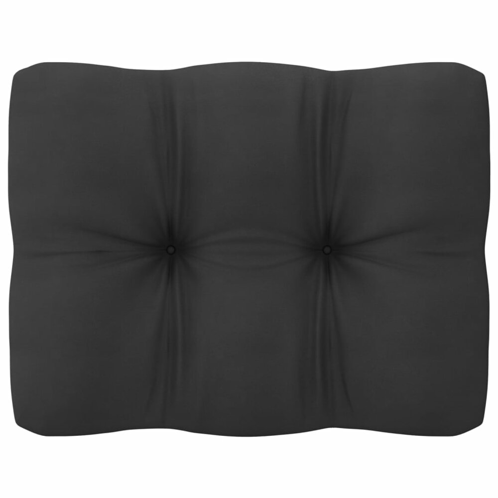 Loungeset Marcel 10-delig met antracietkleurige kussens grenenhout
