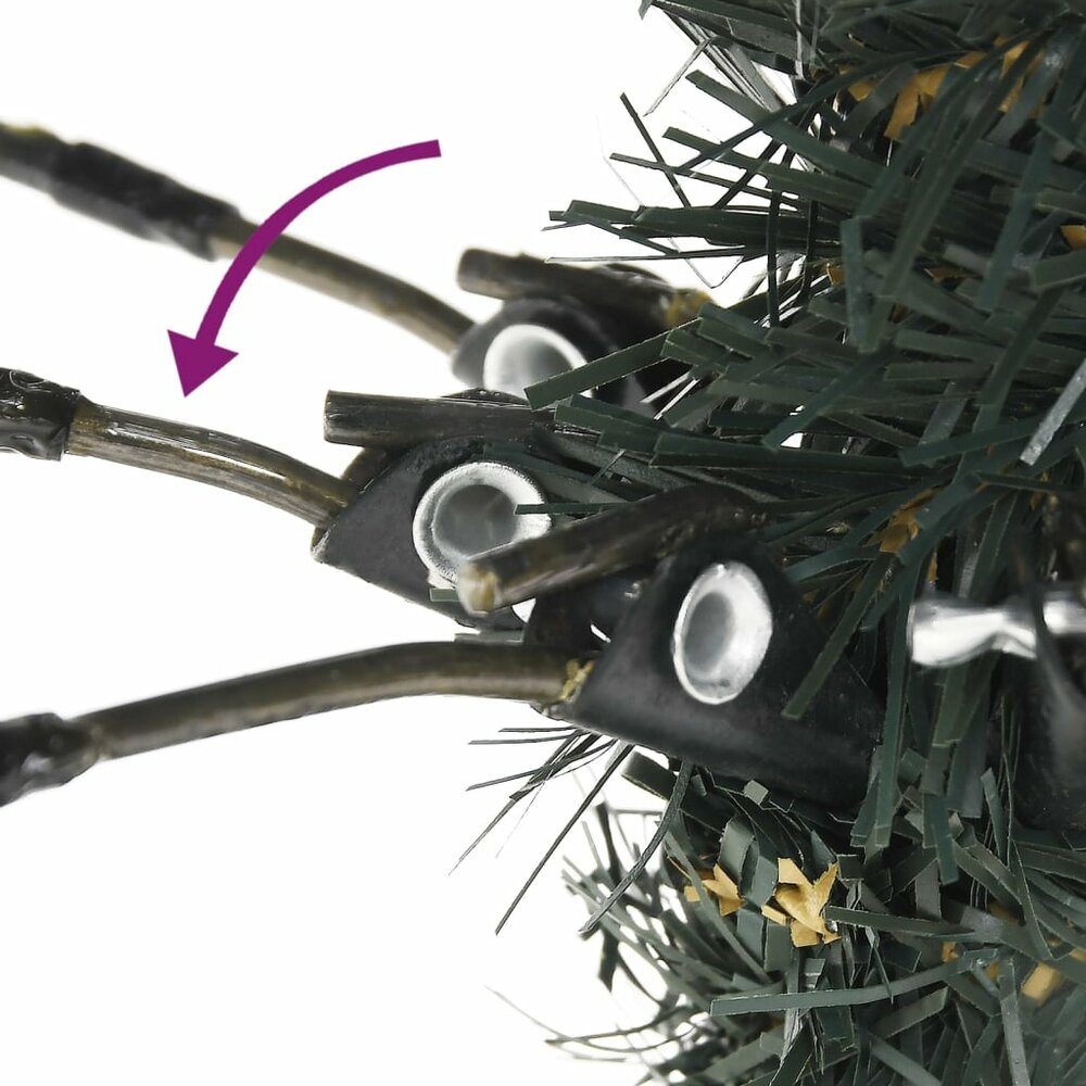 Kunstkerstboom met standaard 150 cm PVC groen | Prachtig!