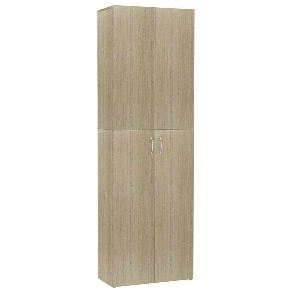 Archiefkast Andr&eacute; 60x32x190 cm bewerkt hout eikenkleurig