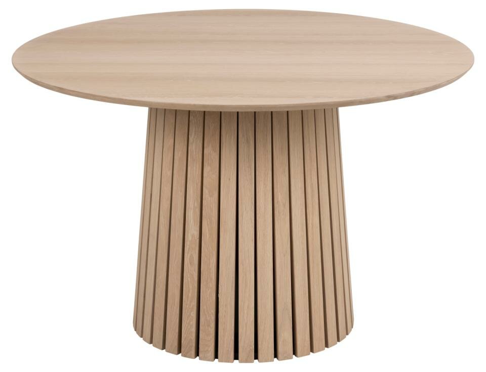 Eettafel Aylva rond 120 cm eiken naturel