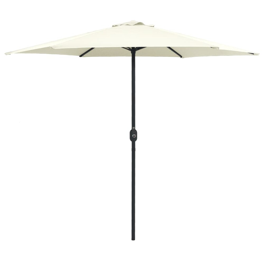 Parasol Met Aluminium Paal 270X246 Cm Zandwit