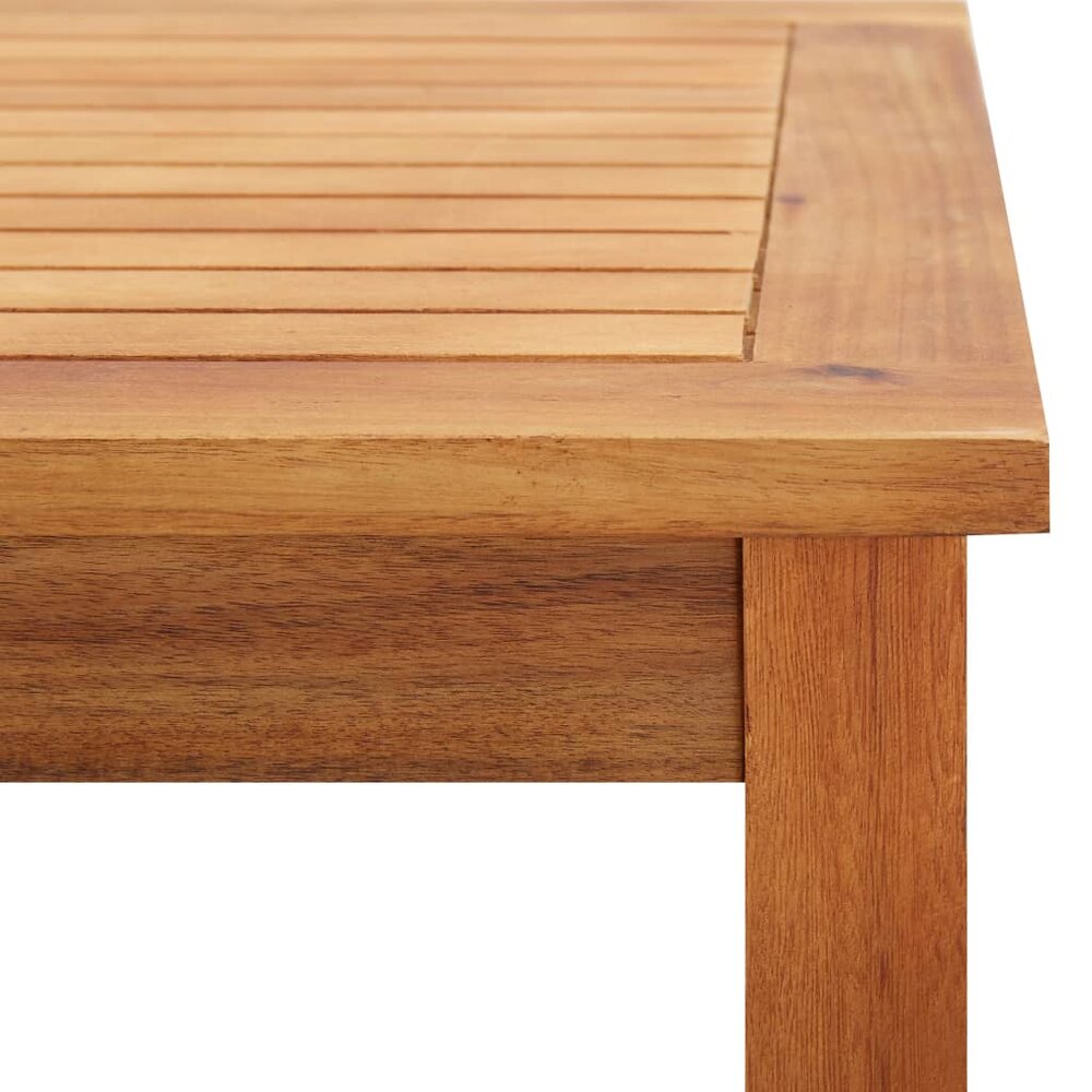 Tuintafel Dennis 60X60X36 Cm Massief Acaciahout salontafel