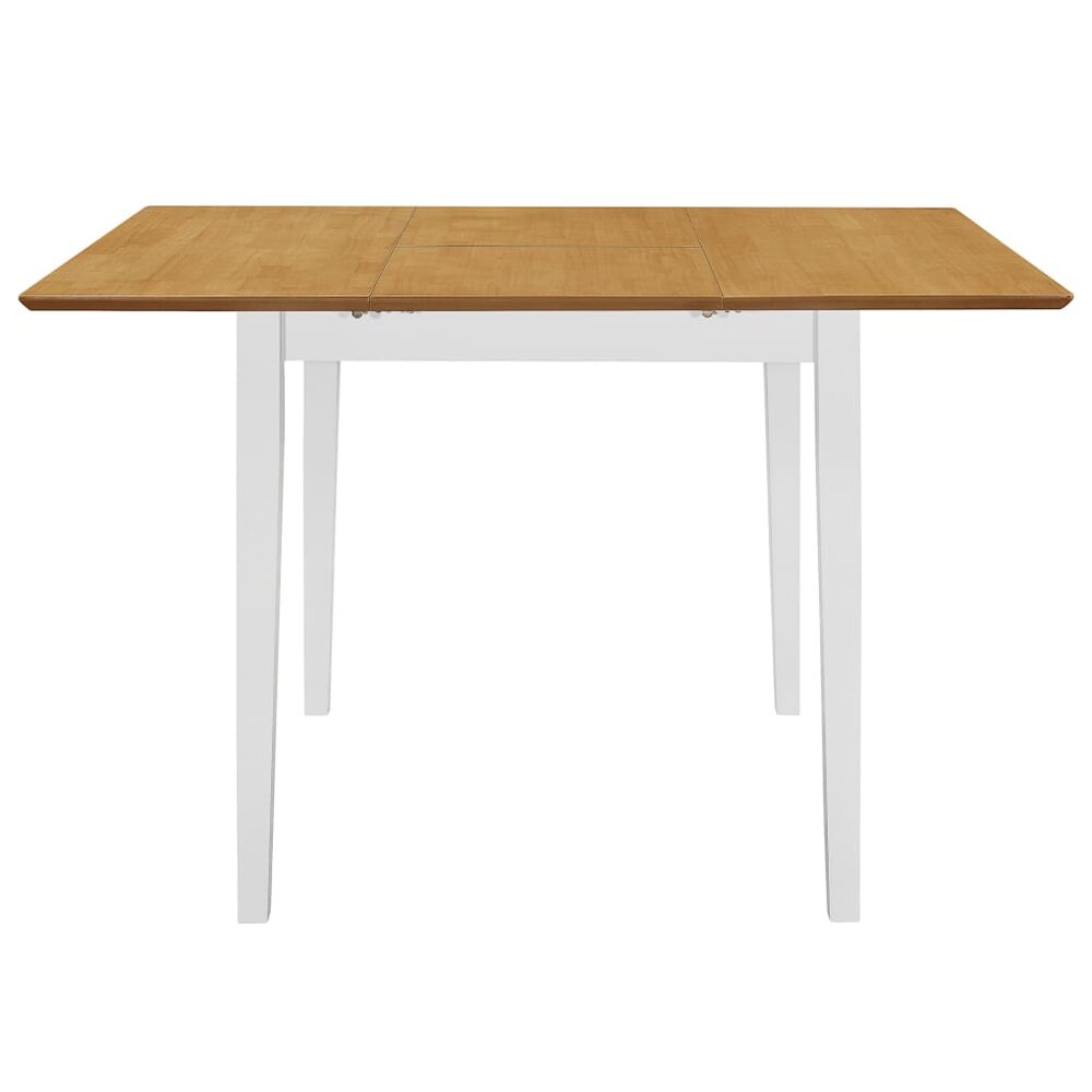Eethoek Lilly uitklapbaar 80x80-120 cm wit