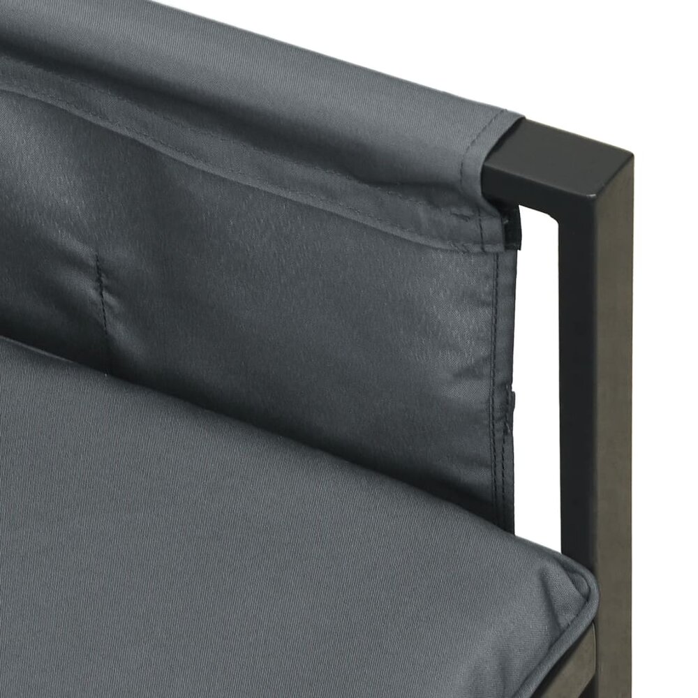 Loungeset Adriaan Staal Antracietkleurig
