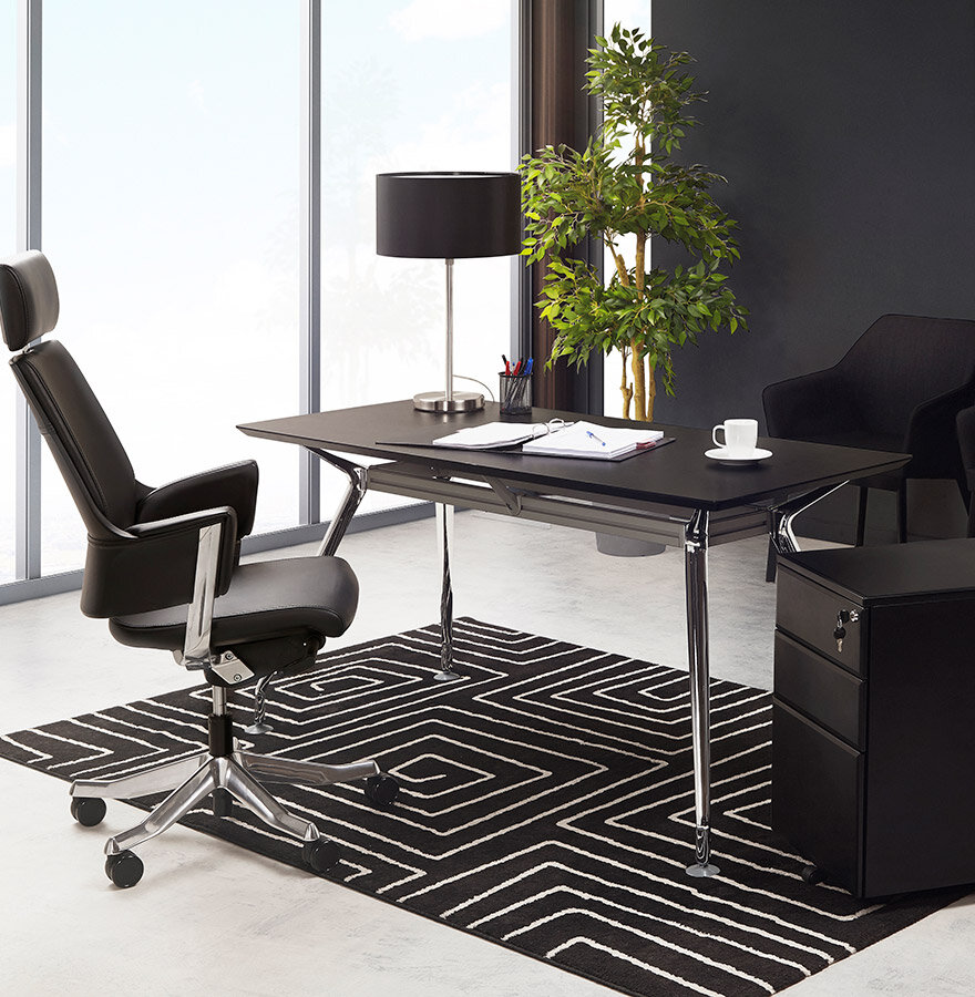 Tafel Lamp Rondo zwart  bureaulamp verstelbaar