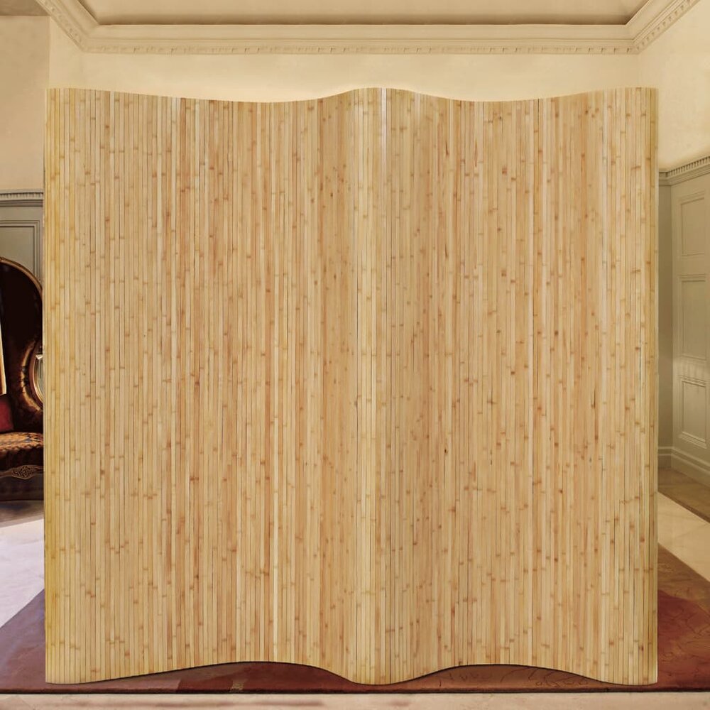 Kamerscherm Ludo 250X165 Cm Bamboe blank