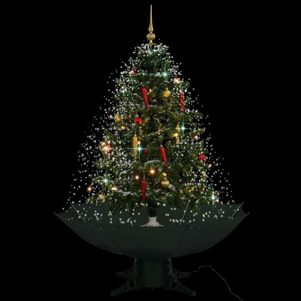 Kerstboom Sneeuwend Groen 140 x 95 cm