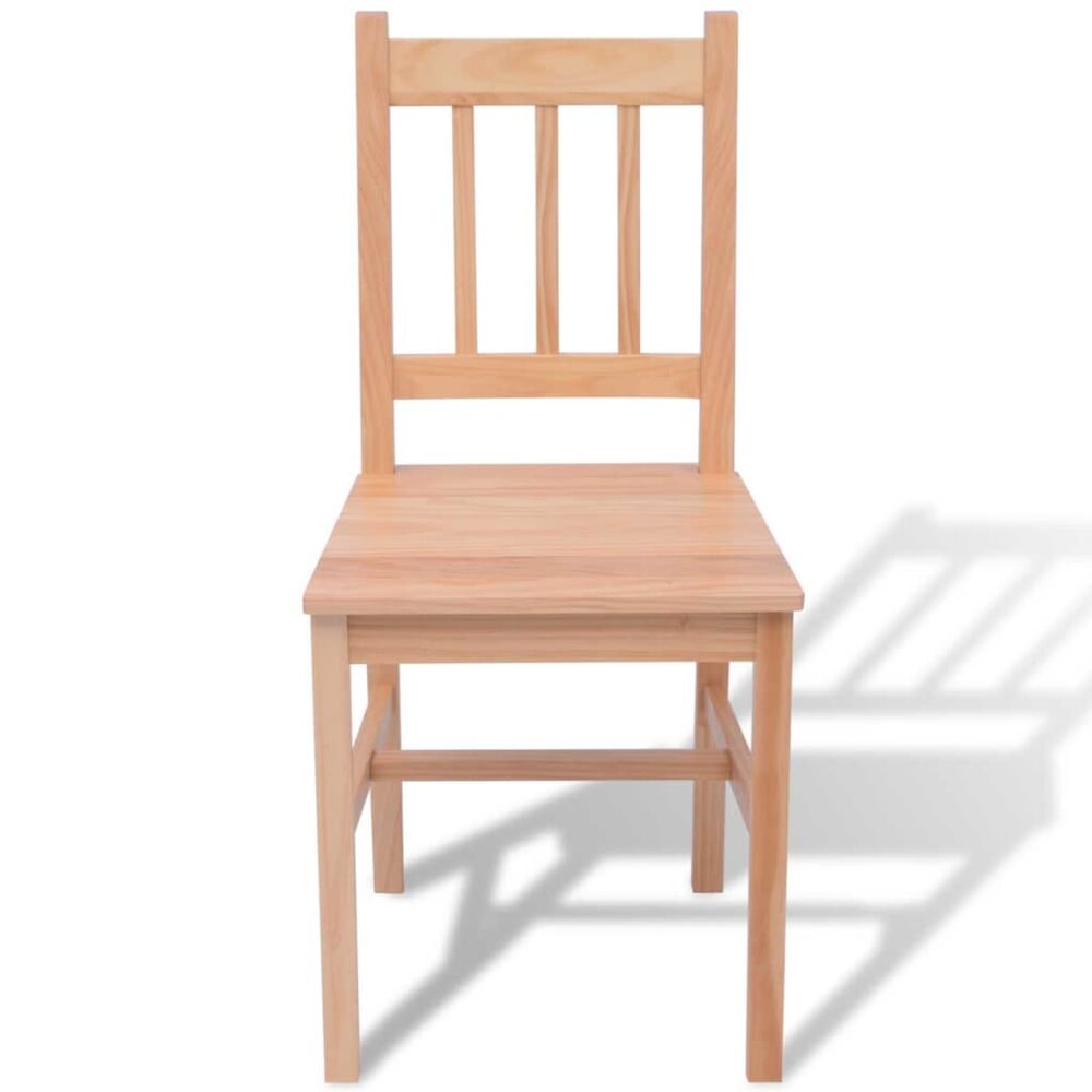 Eethoek Marcel Grenenhout blank 4 stoelen