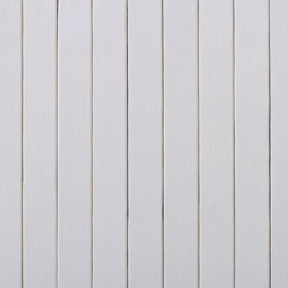 Kamerscherm Anke Bamboe Wit 250 x 165 cm