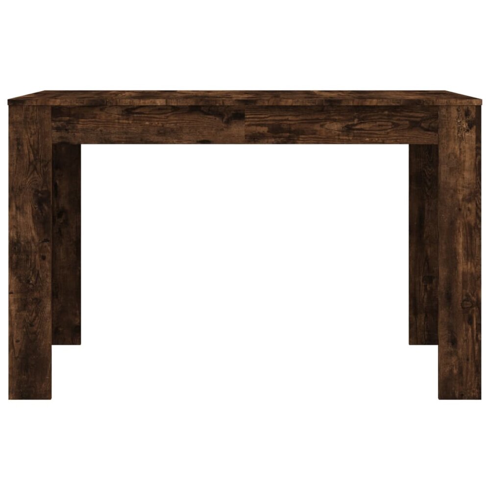 Eettafel Manny 120X60X76 Cm Hout Gerookt Eikenkleurig