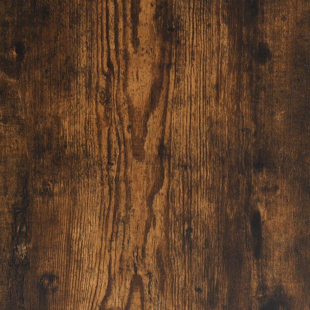 Bureau hoekbureau141X141X75 Cm Hout Gerookt Eikenkleurig