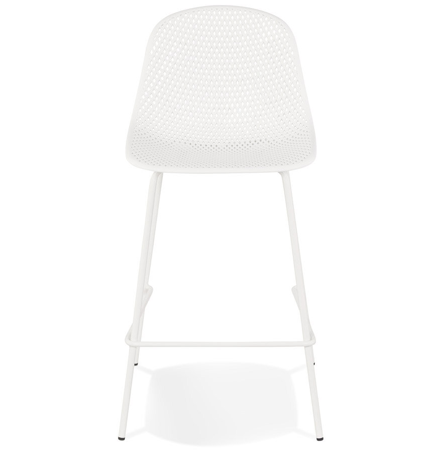 Counter chair Ellen barkruk kunststof wit