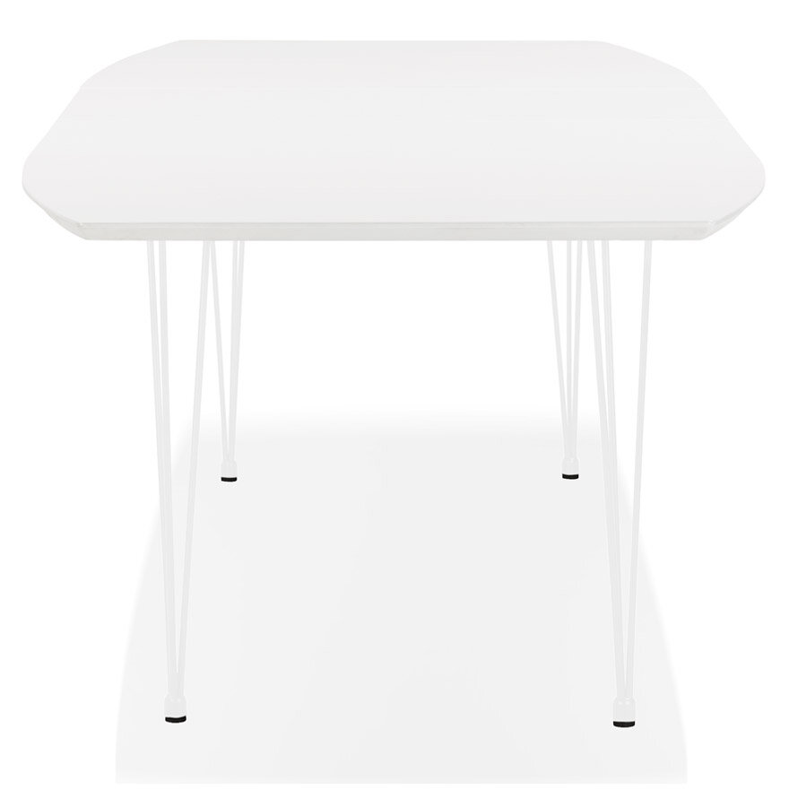 Design Eettafel DIAMANTO wit 170-270cm uitschuifbaar