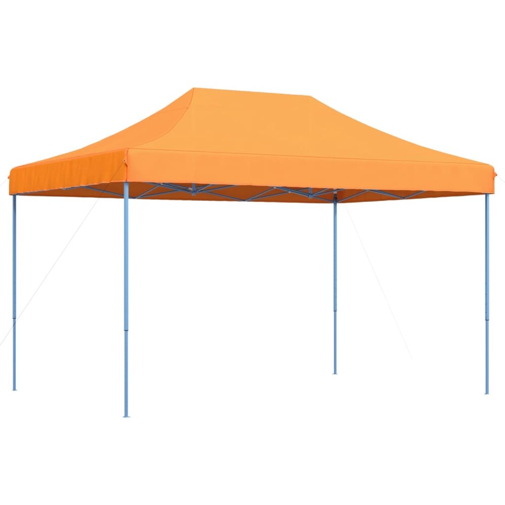 Partytent Open inklapbaar pop-up 410x279x315 cm oranje