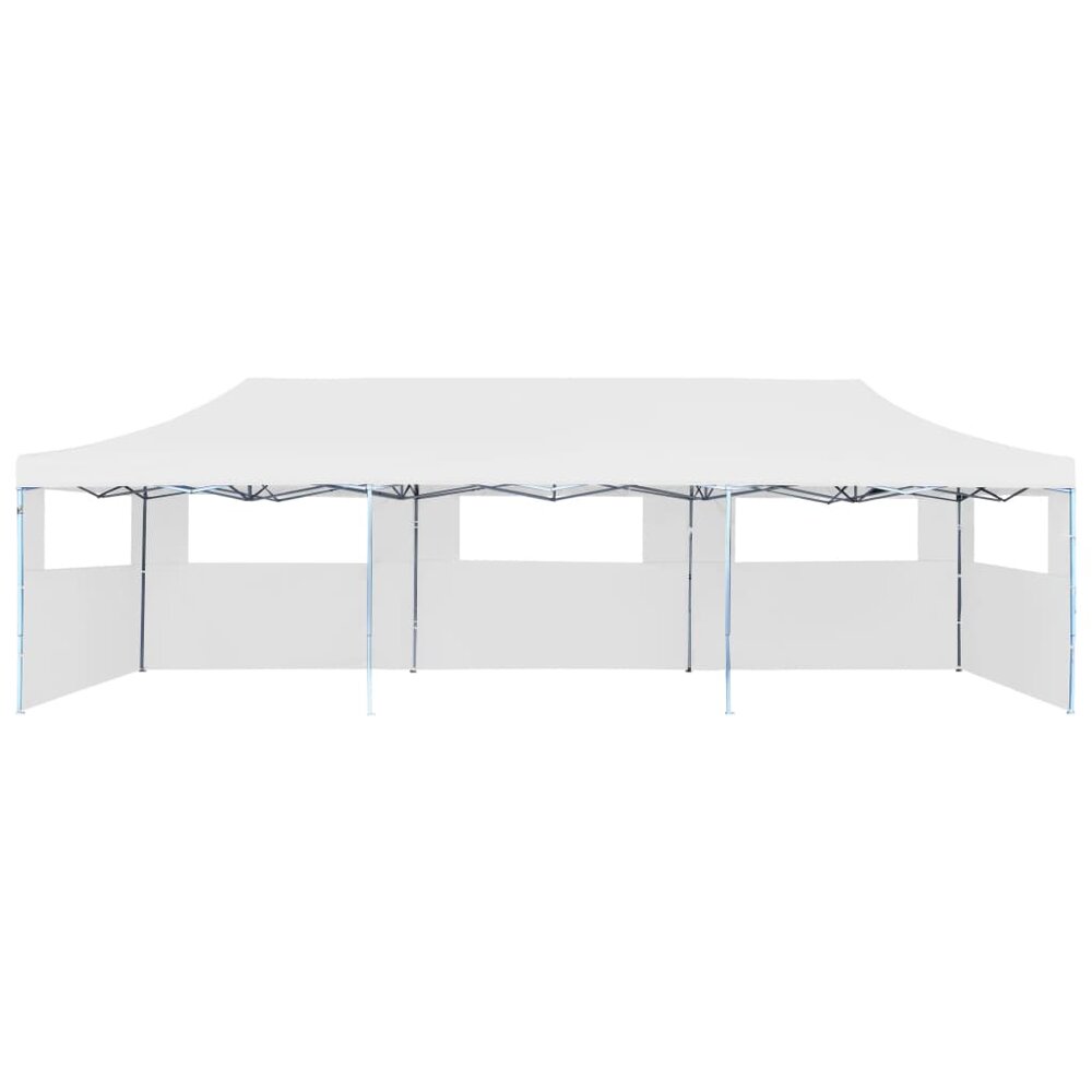 Partytent Marit pop-up met 5 zijwanden 3x9 m wit