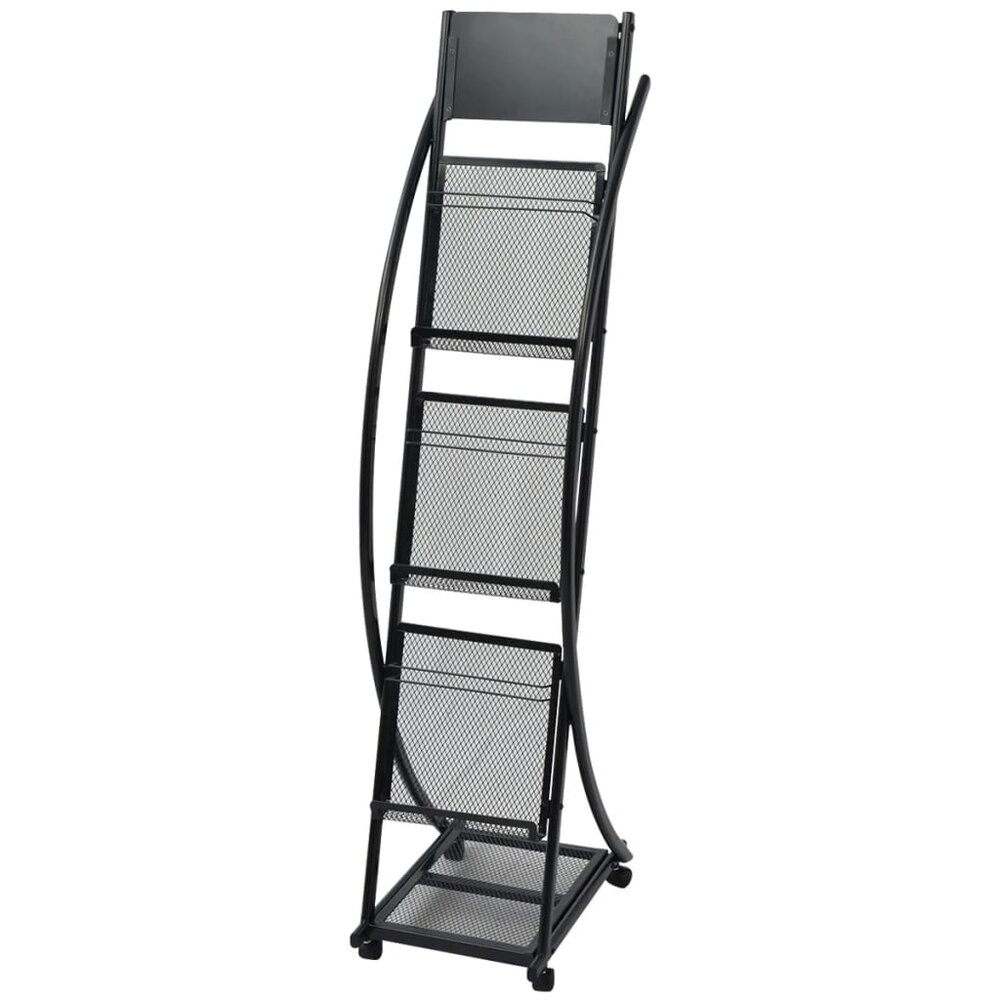 Folderhouder Prestige zwart 40x32x131 cm A4