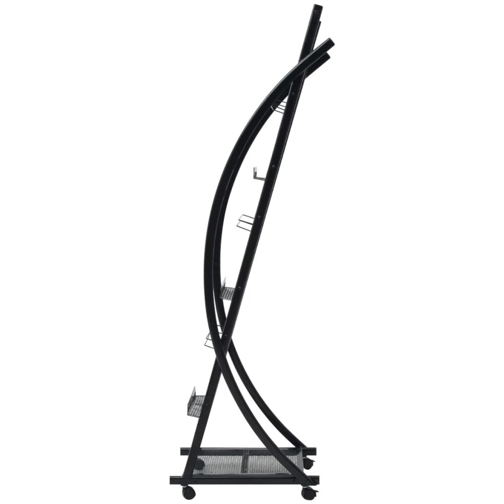 Folderhouder Prestige zwart 40x32x131 cm A4