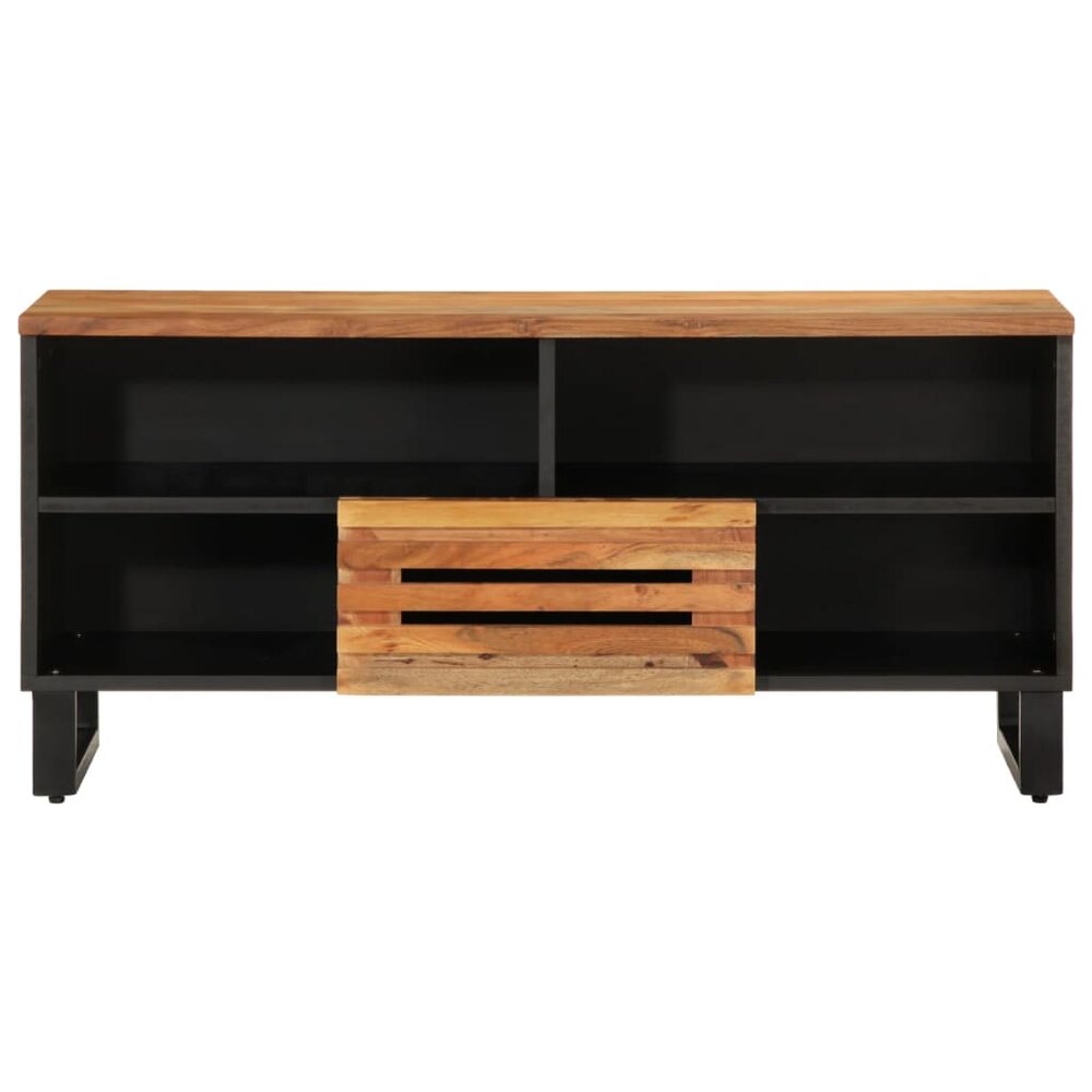 Tv-meubel Nobel 100x34x46 cm massief acaciahout