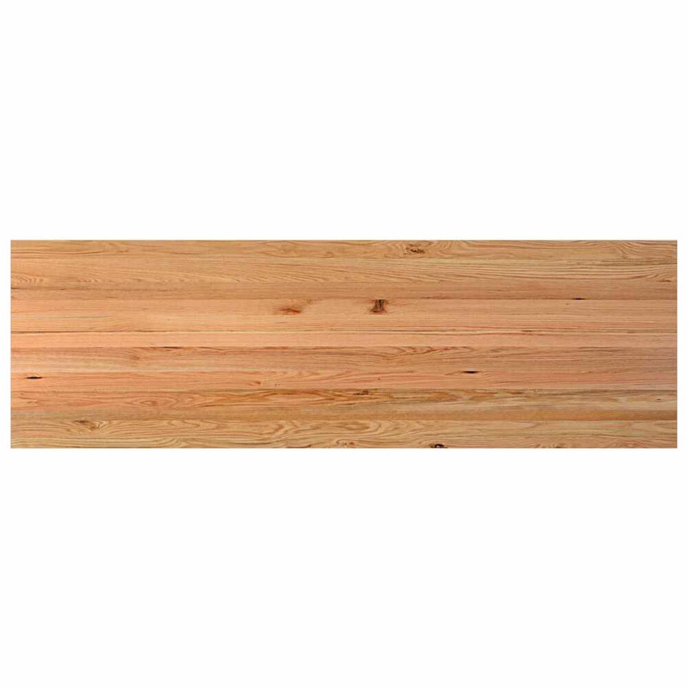 Eettafel Living rechthoekig 320x90x74 cm massief eikenhout lichtbruin