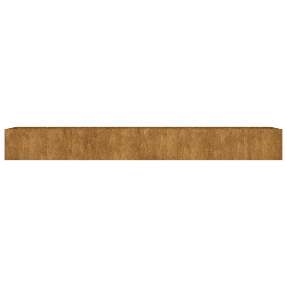 Plantenbak verhoogd 360x80x40 cm cortenstaal
