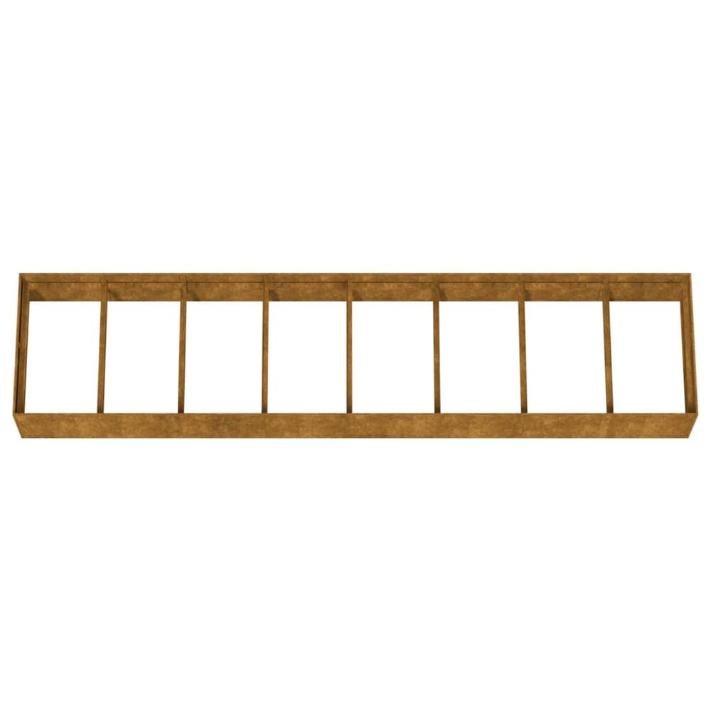 Plantenbak verhoogd 360x80x40 cm cortenstaal