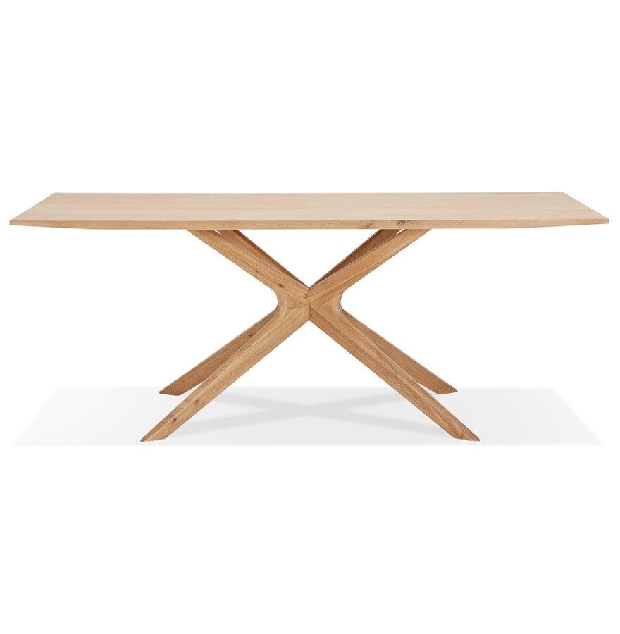 Eettafel &#039;Manitou&#039; In Massief Eik - 195X95 Cm