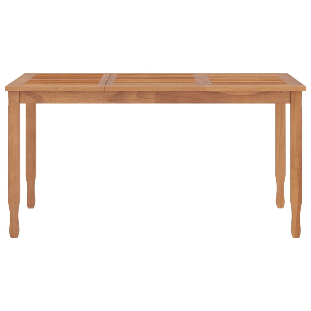 5-delige Tuinset Karma massief teakhout - tafel 150cm - 4 stoelen