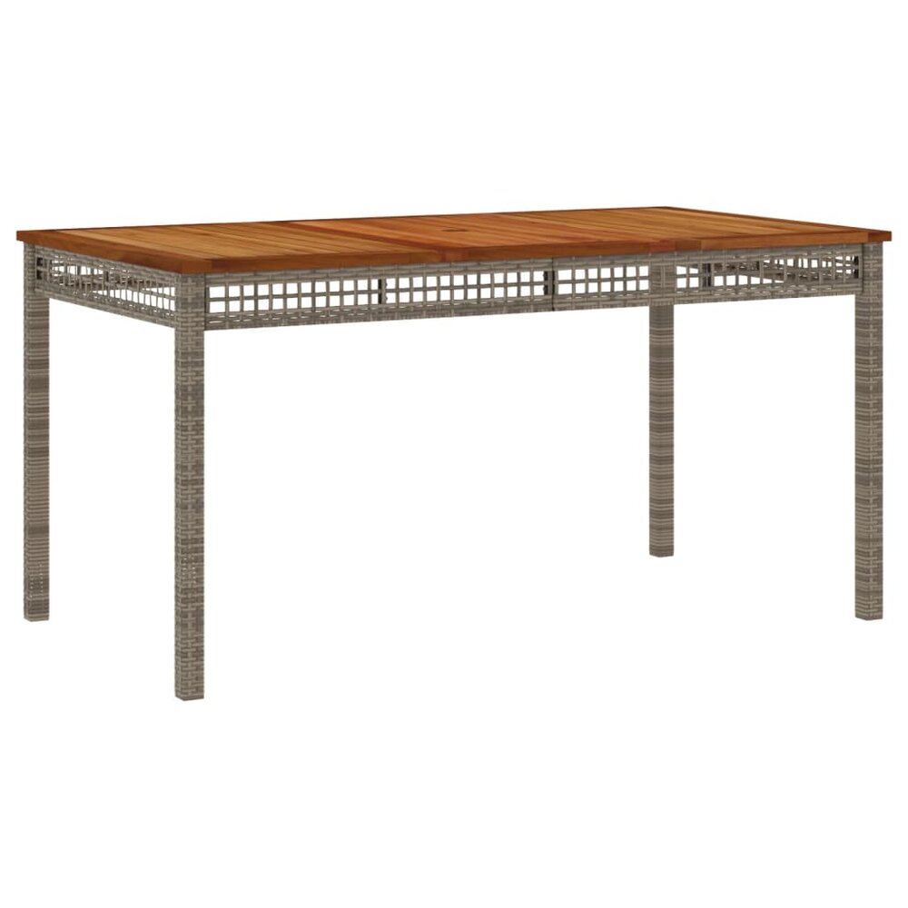 3-delige Tuinset Bergsma met kussens poly rattan grijs