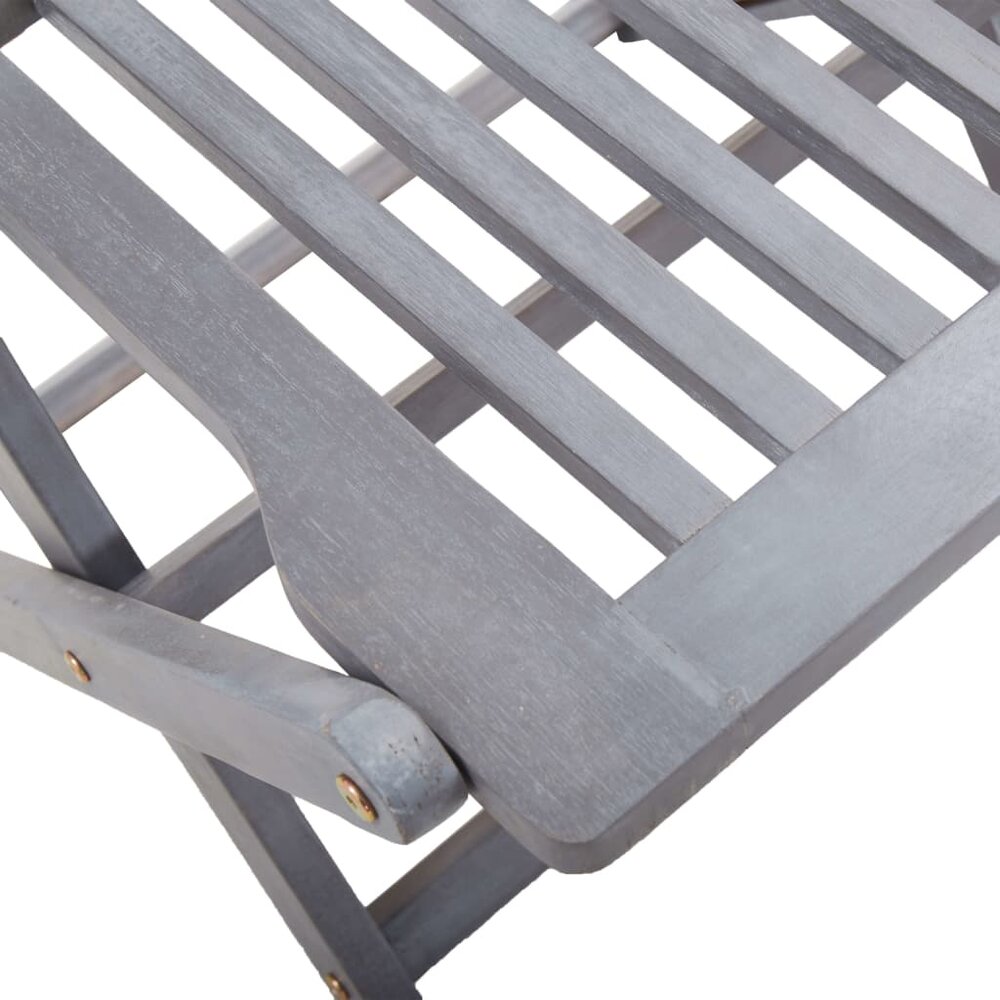Tuinstoelen Patrick inklapbaar SET 2 st massief acaciahout