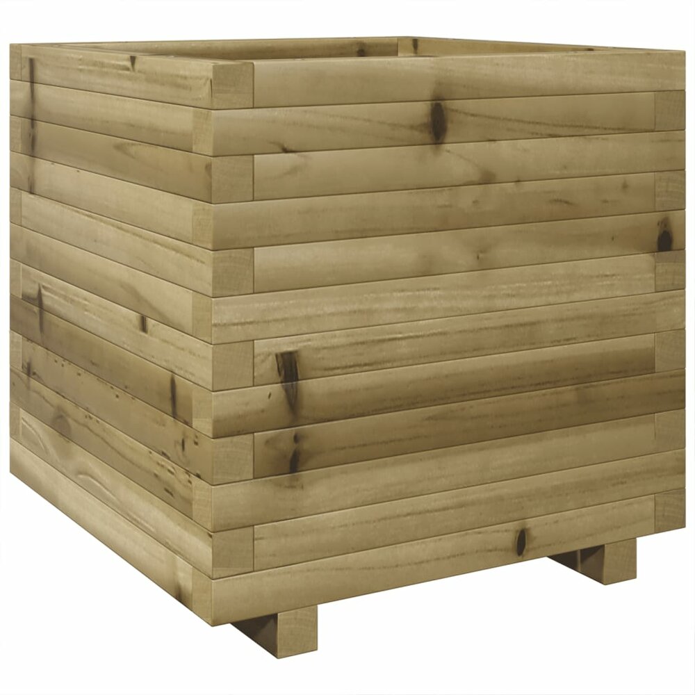 Plantenbak Gabri 50x50x49,5 cm ge&iuml;mpregneerd grenenhout