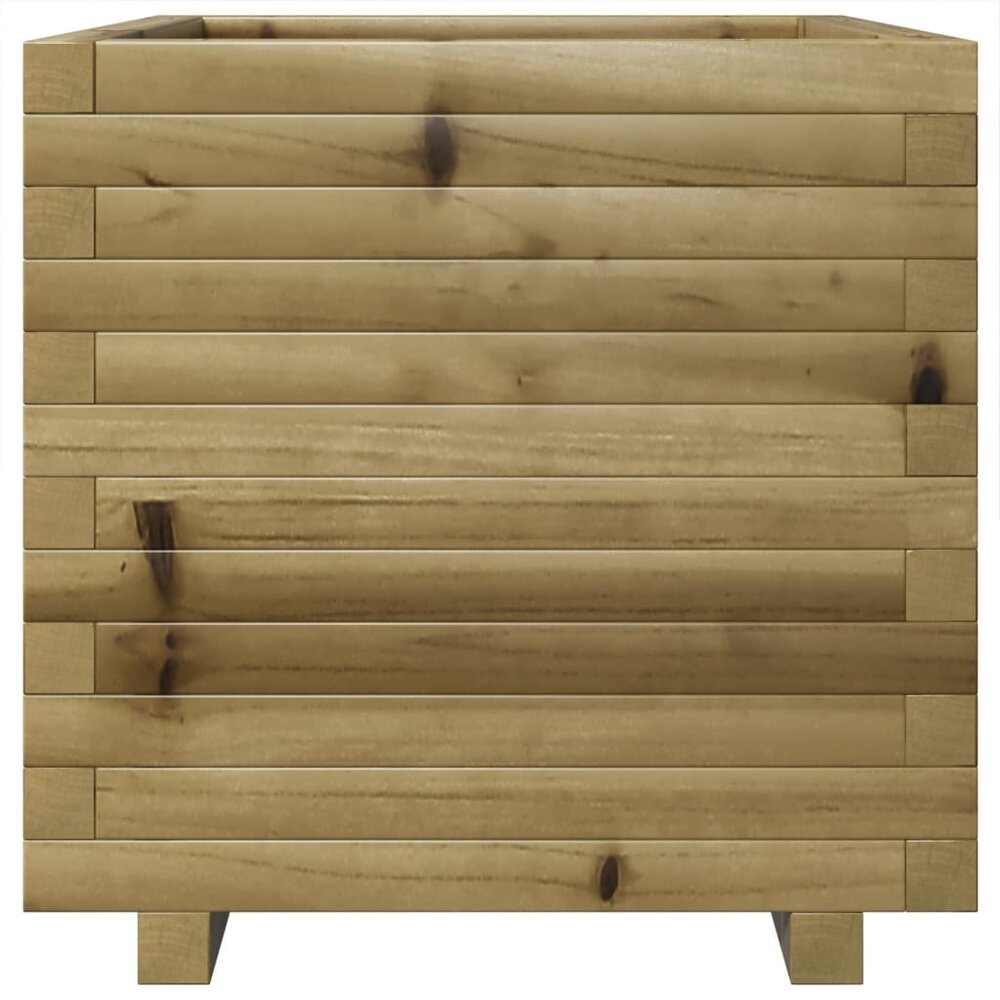 Plantenbak Gabri 50x50x49,5 cm ge&iuml;mpregneerd grenenhout