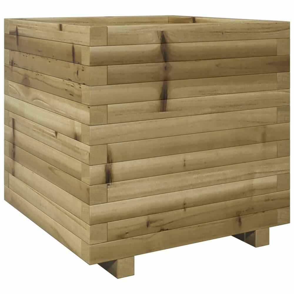 Plantenbak Gabri 50x50x49,5 cm ge&iuml;mpregneerd grenenhout