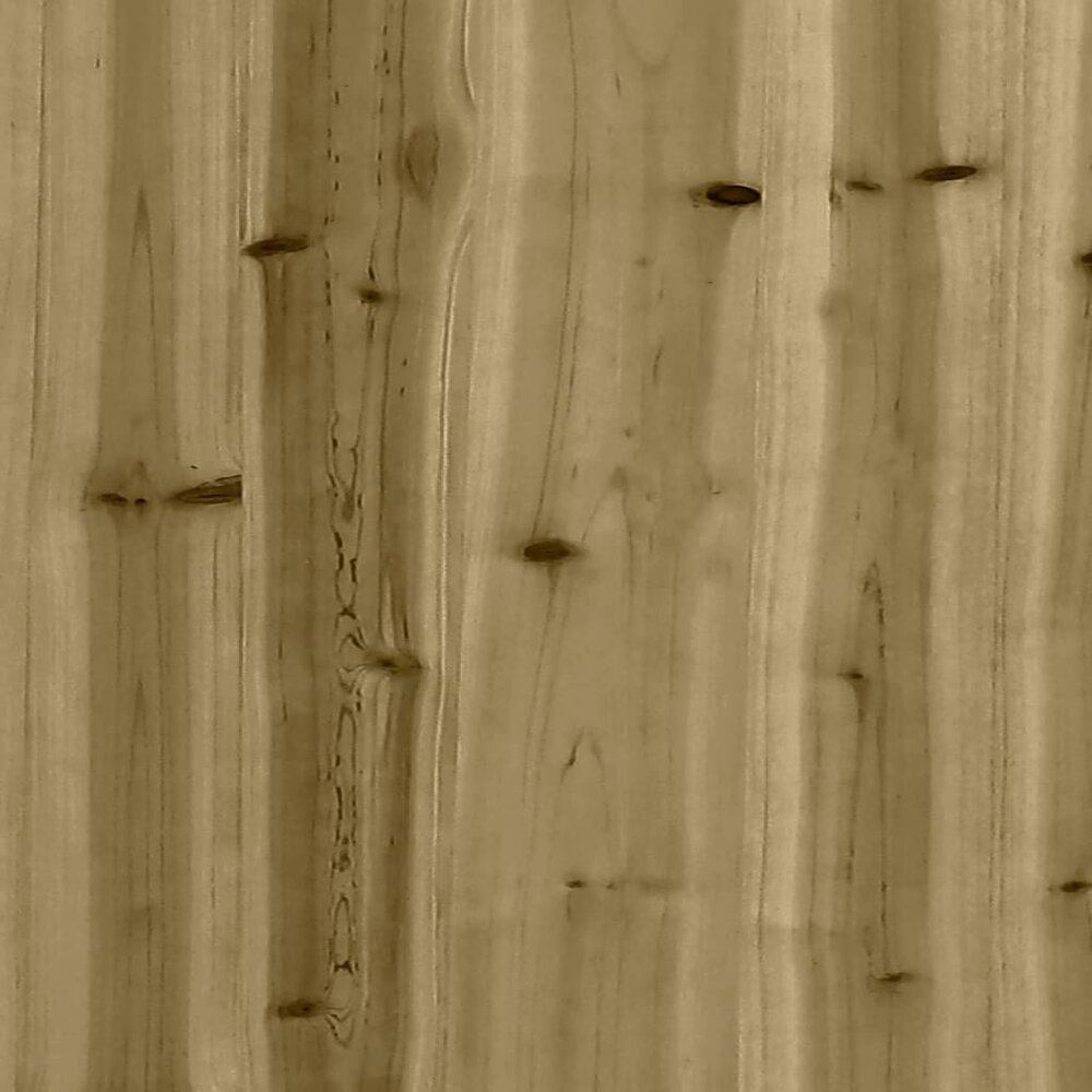 Plantenbak 70x70x70 cm ge&iuml;mpregneerd grenenhout