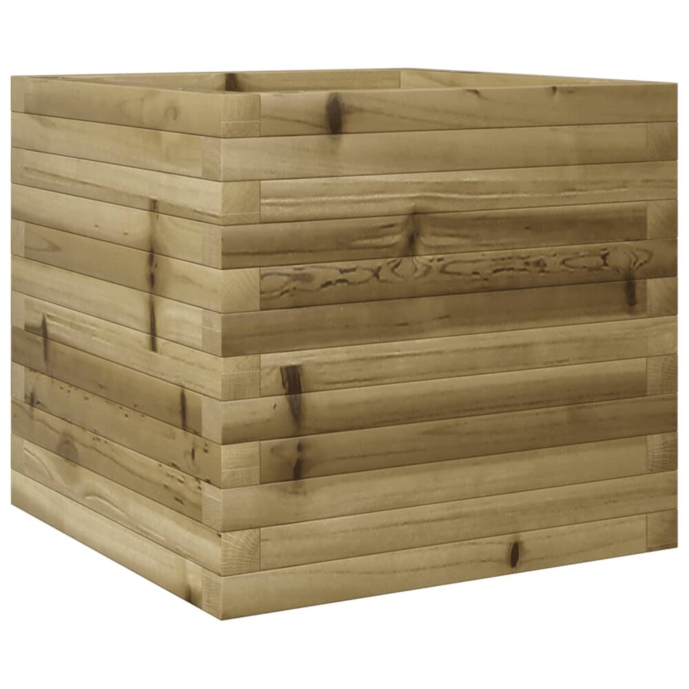 Plantenbak 50x50x45,5 cm ge&iuml;mpregneerd grenenhout