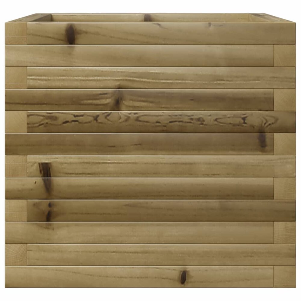 Plantenbak 50x50x45,5 cm ge&iuml;mpregneerd grenenhout