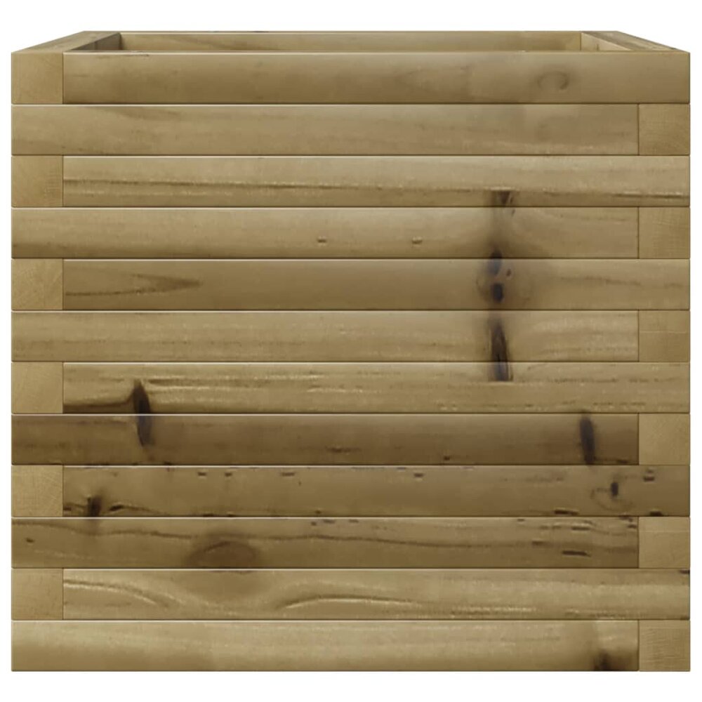 Plantenbak 50x50x45,5 cm ge&iuml;mpregneerd grenenhout