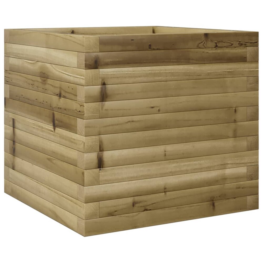 Plantenbak 50x50x45,5 cm ge&iuml;mpregneerd grenenhout